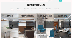 Desktop Screenshot of formdesign.cz